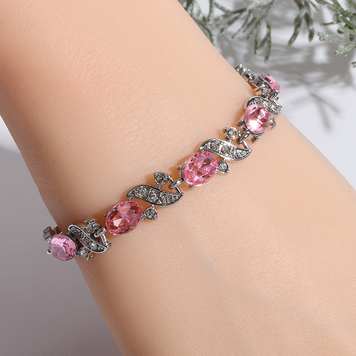 Katya Valethyst Armband | Wit Goud