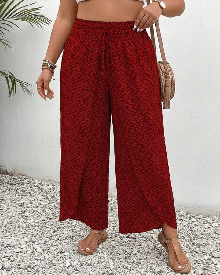 Fleur | Ontspannen Wijde Pantalon