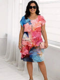 Yvaine | Elegante Comfort Ruffle Jurk
