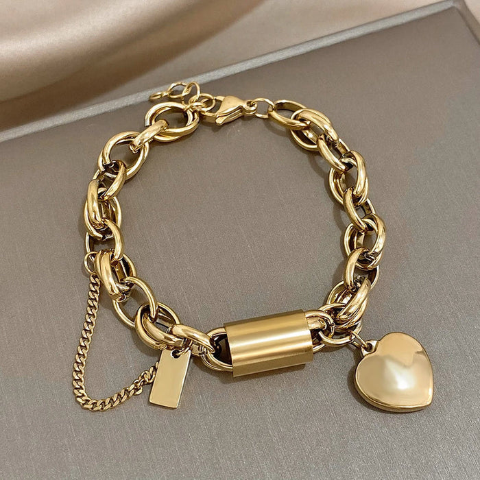 Eleni Chunky Armband | Goud