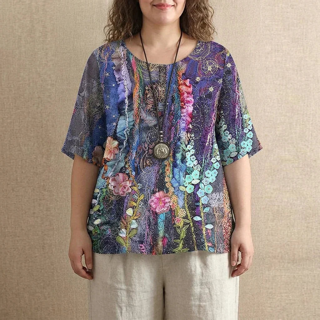 Arabella | Retro-geïnspireerde Blouse