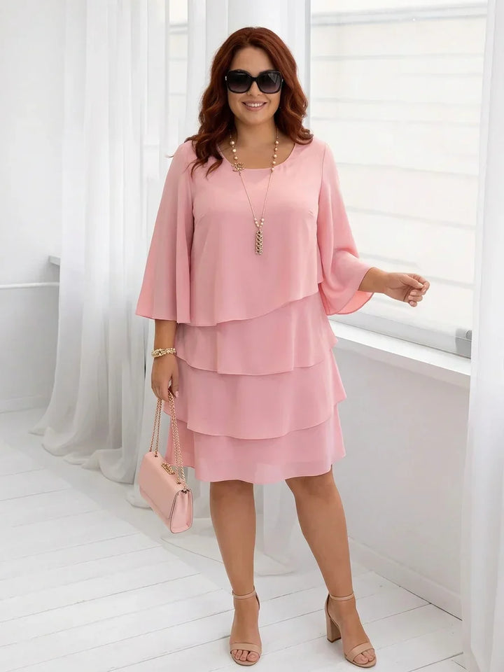 Arabella | Elegante Comfort Ruffle Jurk