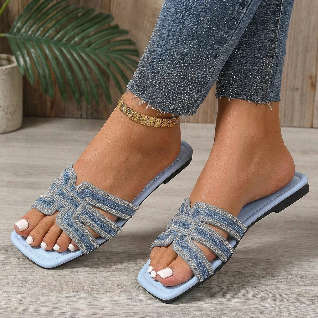 Anya | Slide Sandalen