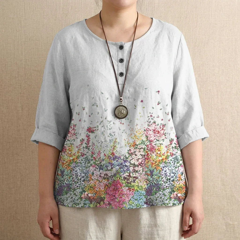 Arabella | Retro-geïnspireerde Blouse