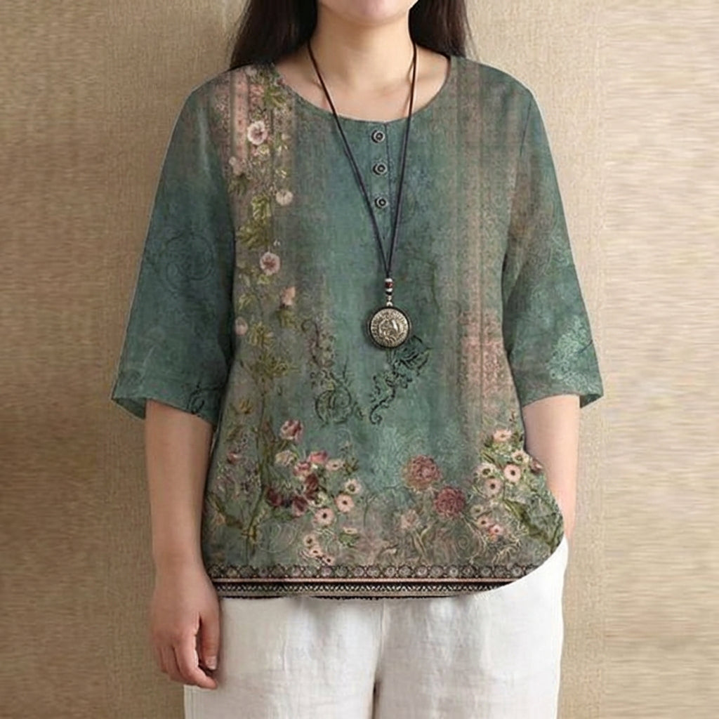 Arabella | Retro-geïnspireerde Blouse