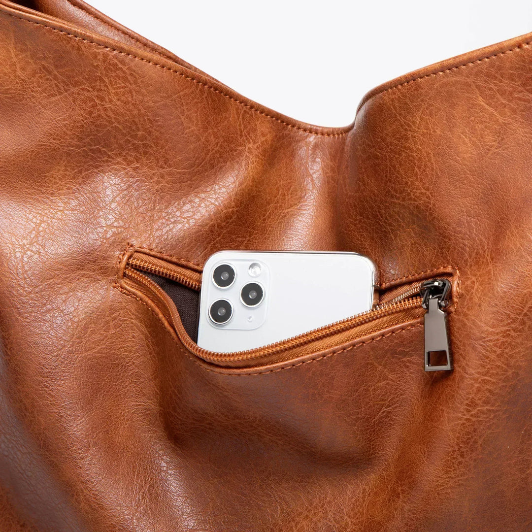 Verena - Vintage Vegan Leren Tas
