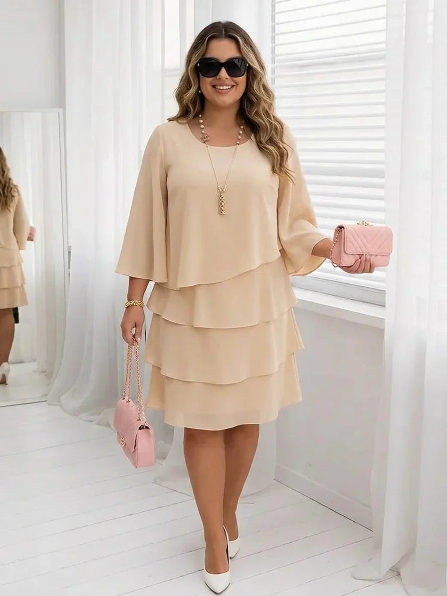 Arabella | Elegante Comfort Ruffle Jurk