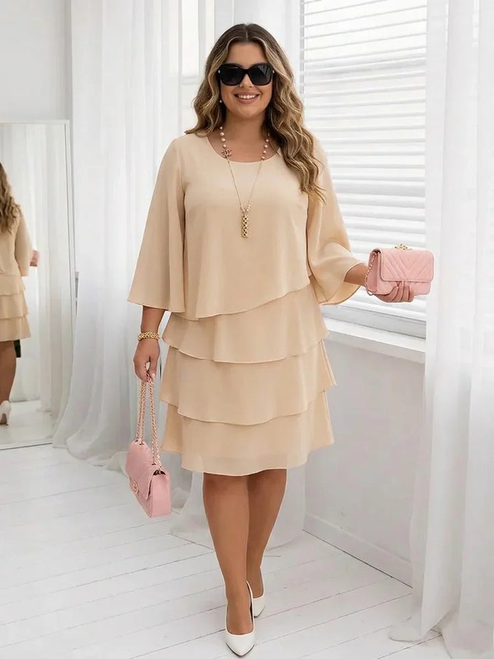 Arabella | Elegante Comfort Ruffle Jurk