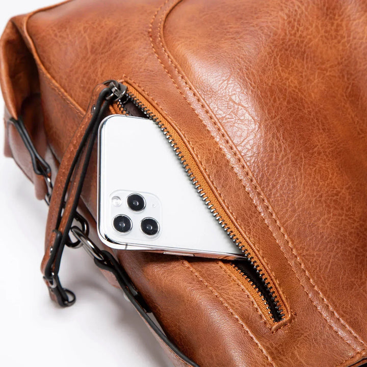 Verena - Vintage Vegan Leren Tas