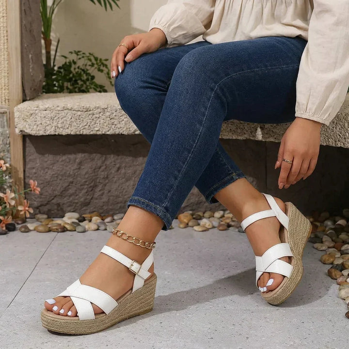 Eleni | Wedge Sandalen