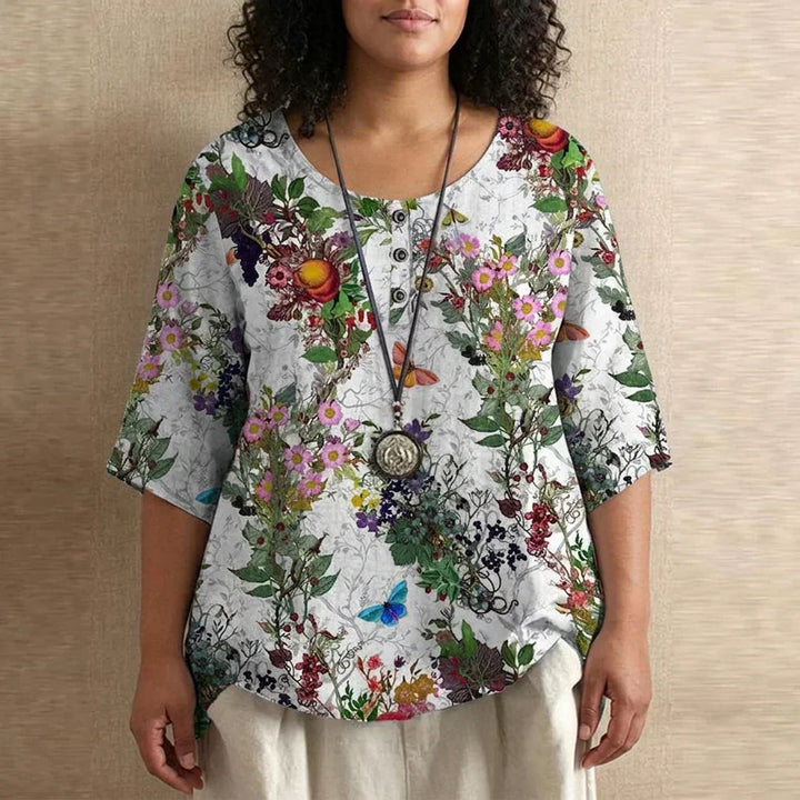 Arabella | Retro-geïnspireerde Blouse
