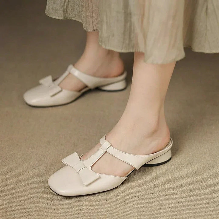 Ula | Vierkante Teen Slippers