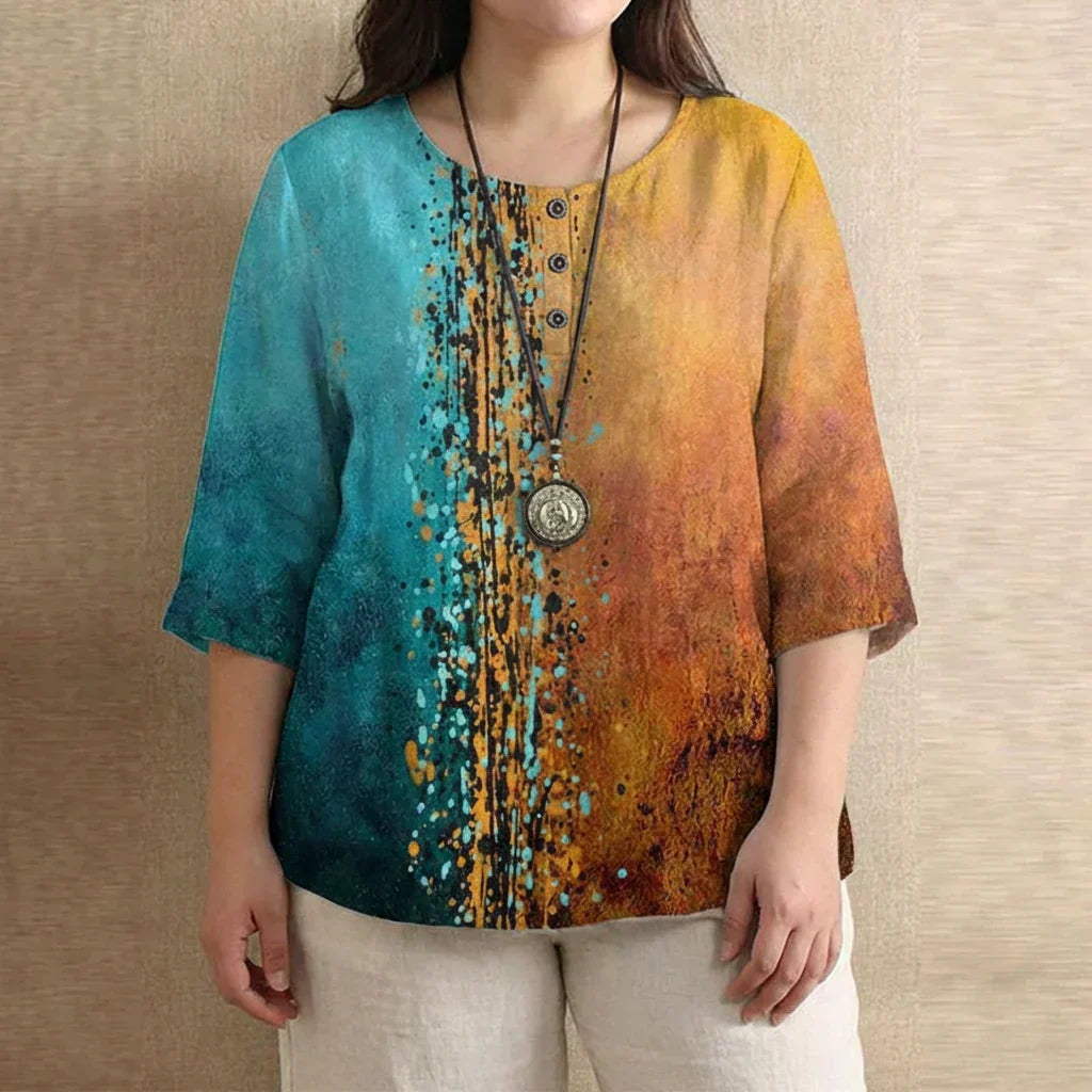 Arabella | Retro-geïnspireerde Blouse