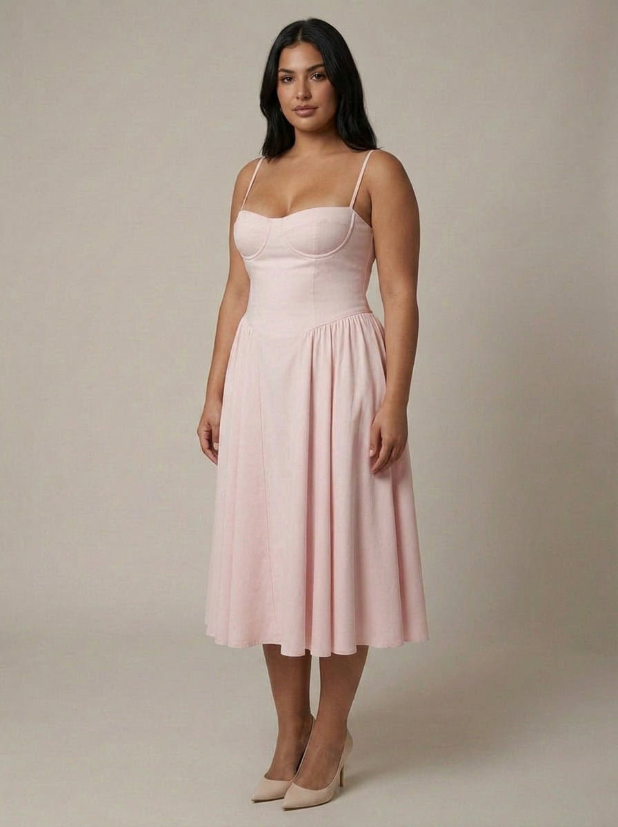 Fleur Midi Jurk