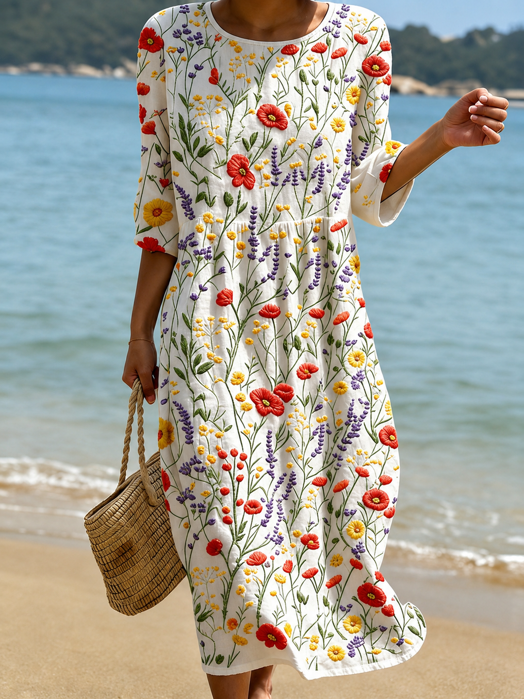 Saskia - Elegante Casual Jurk