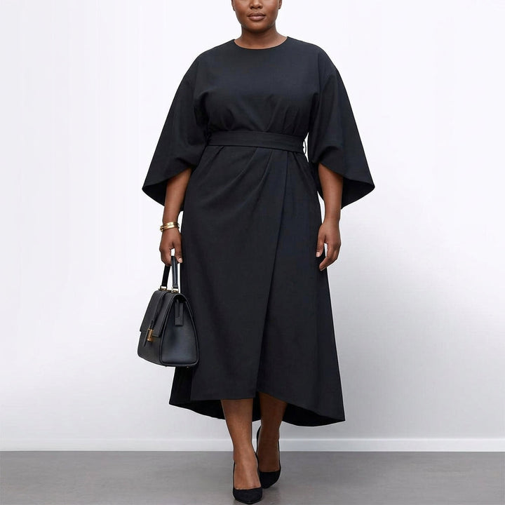 Zora | Maxi-jurk met vleermuismouwen