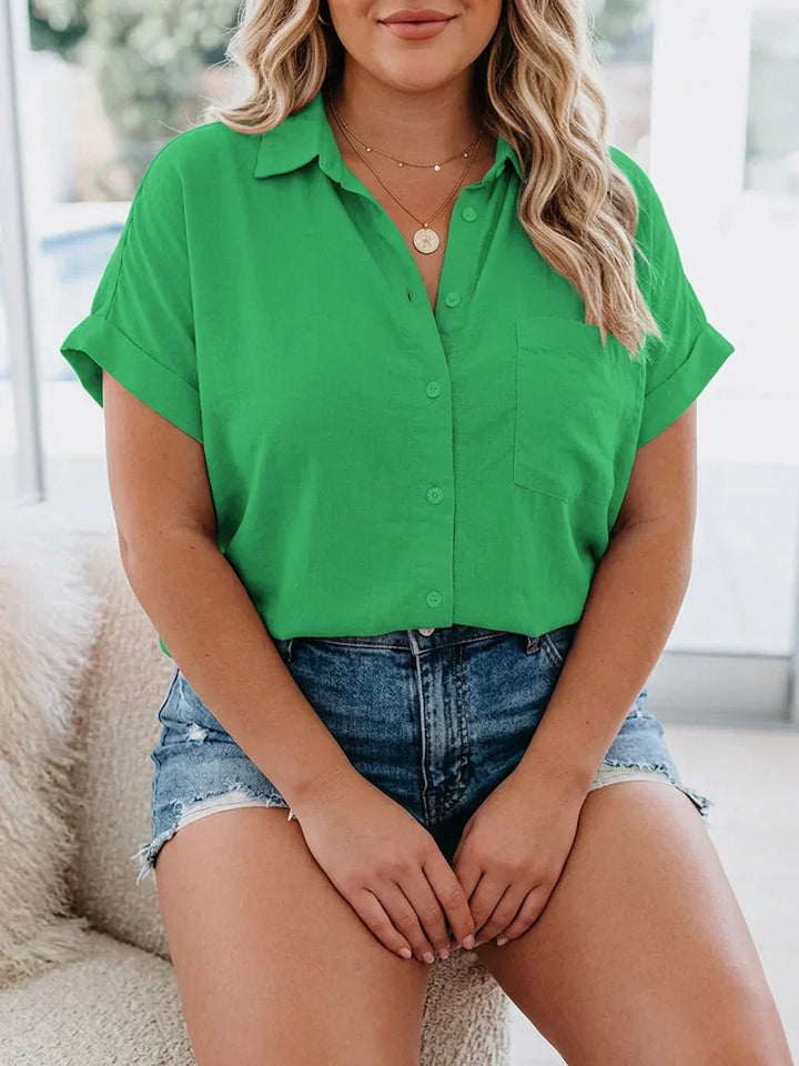 Yara | Ontspannen Pasvorm Casual Blouse