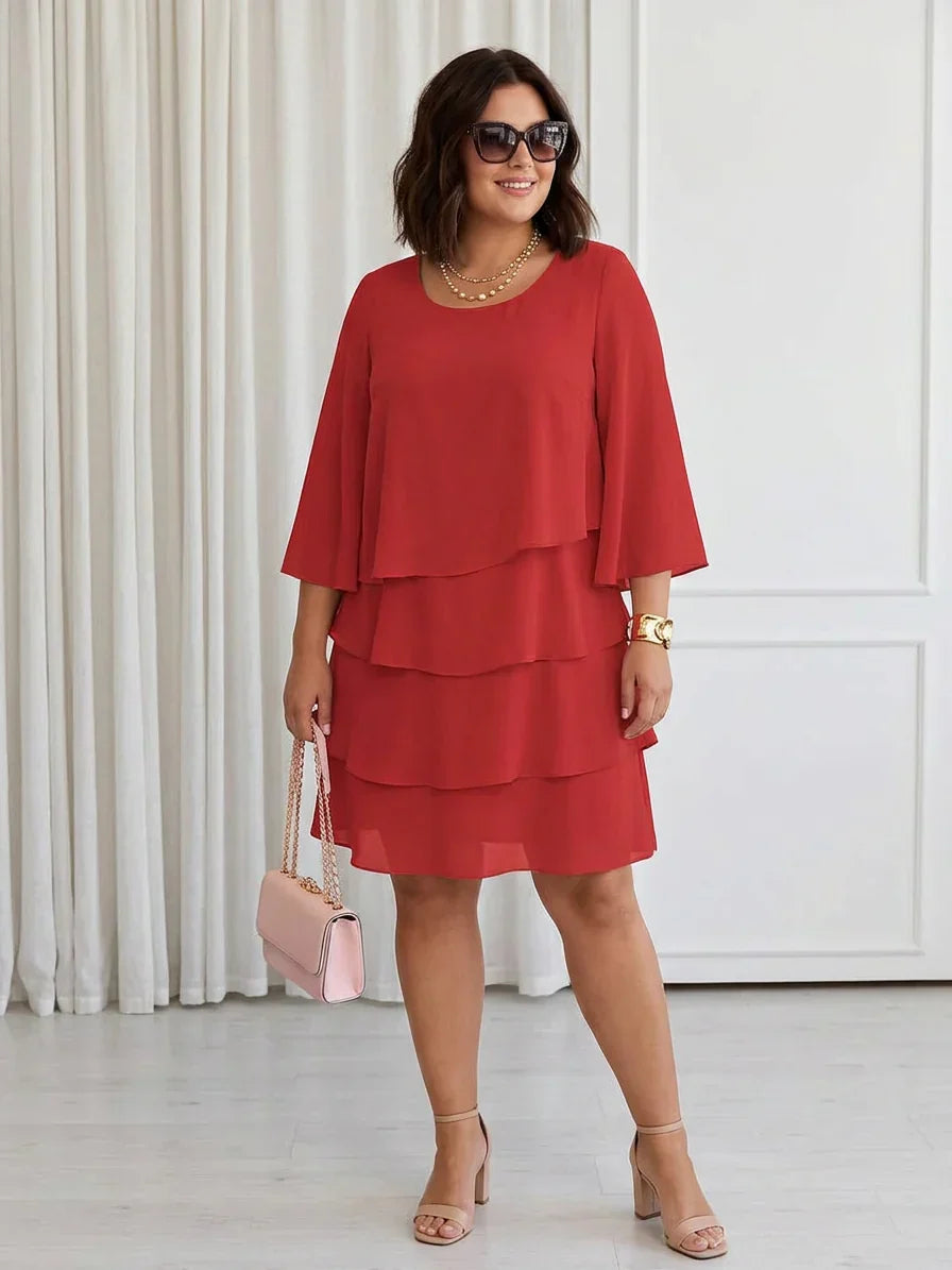 Arabella | Elegante Comfort Ruffle Jurk