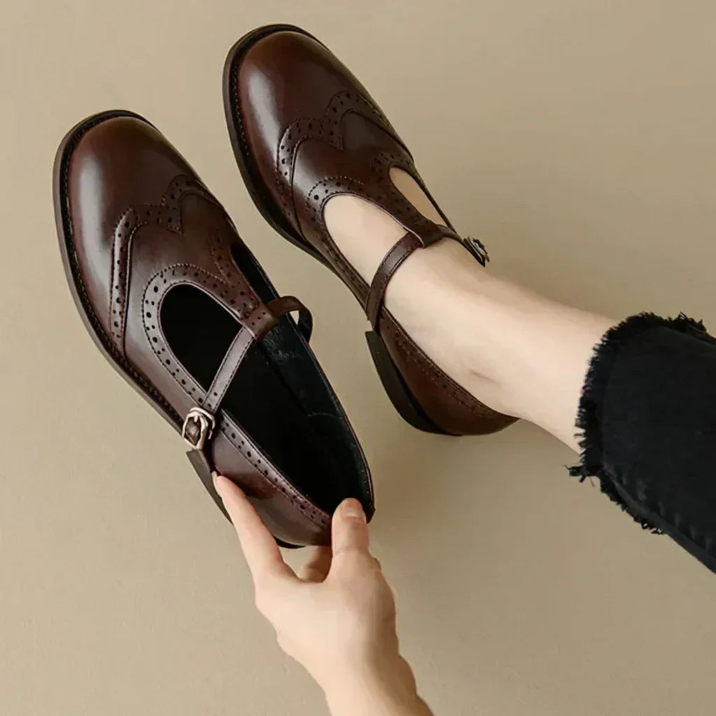 Iona | Elegante T-Strap Mary Janes