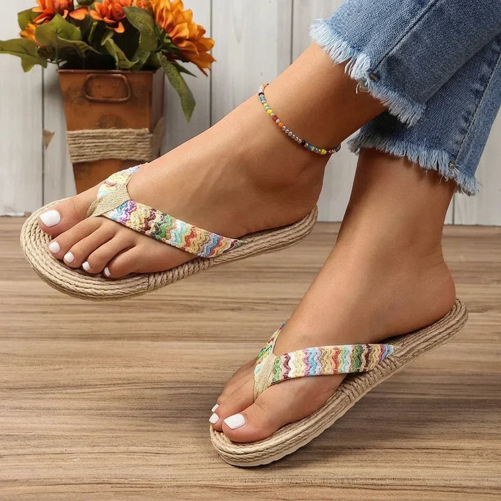Marlowe | Gevlochten Flip Flops
