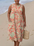 Dovie Bloemen Midi Jurk