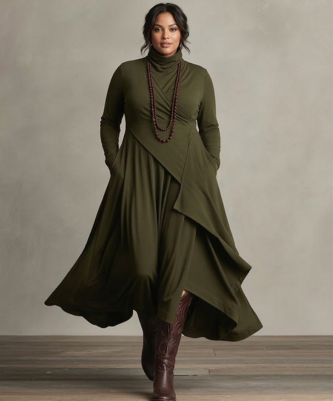 Kaia | Elegante Draped Dress