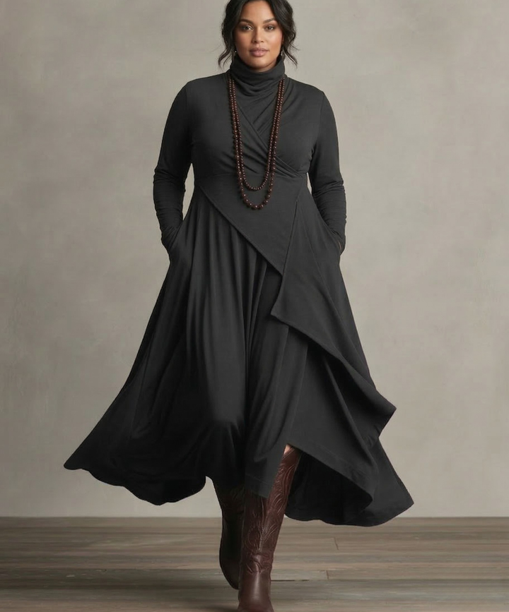 Kaia | Elegante Draped Dress