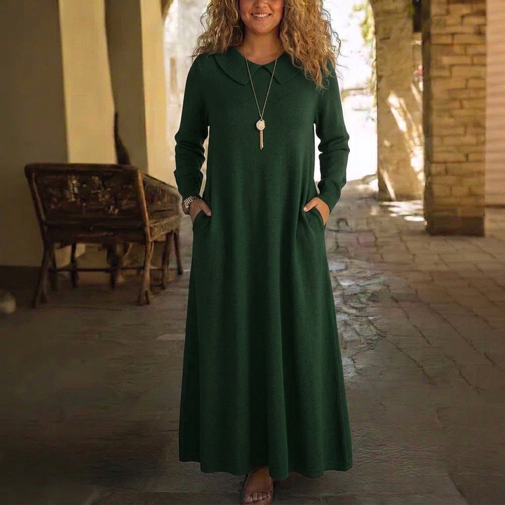 Eulalia Denim Maxi Jurk