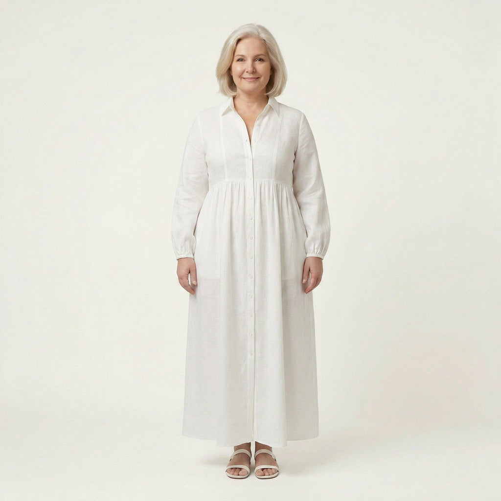 Lavinia Linnen Jurk