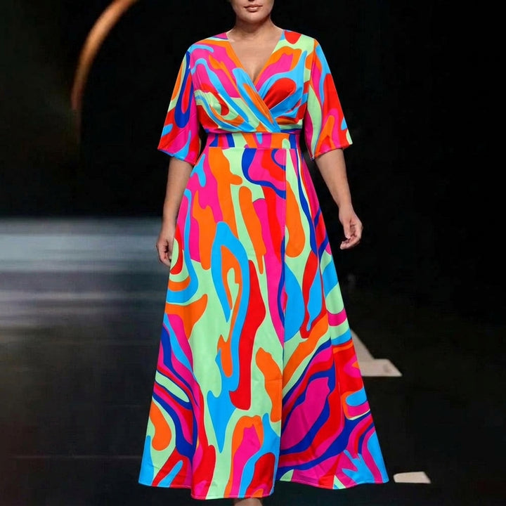 Vera | Chic Jurk met Bloemenprint