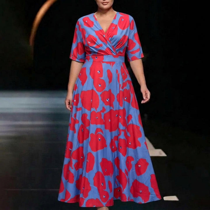 Vera | Chic Jurk met Bloemenprint