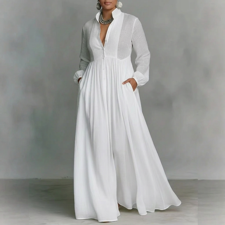 Vera Franse Jurk: Elegante Strik Charme