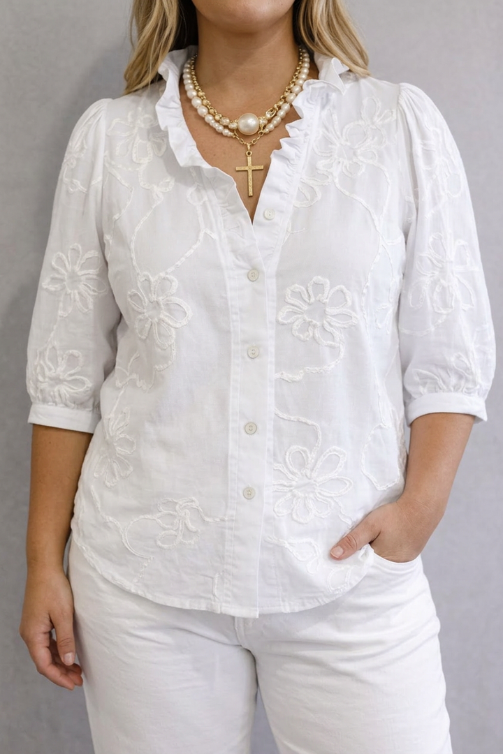 Alessia | Bloemenblouse