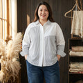 Eulalia - Pure Katoenen Digitale Geprinte Shirt voor Vrouwen