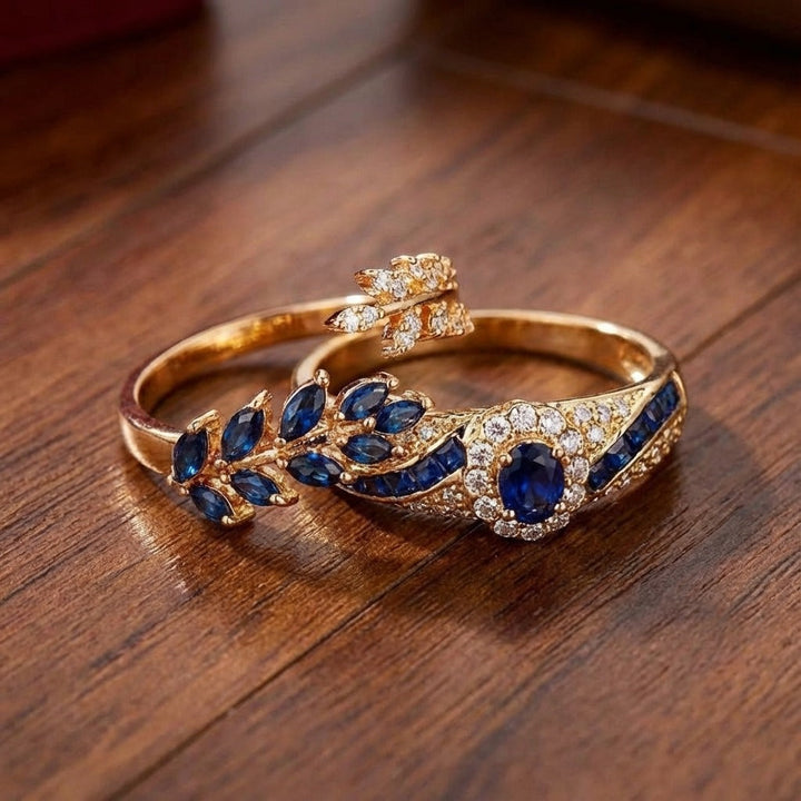 Romilly Moraziel ringen set | Goud