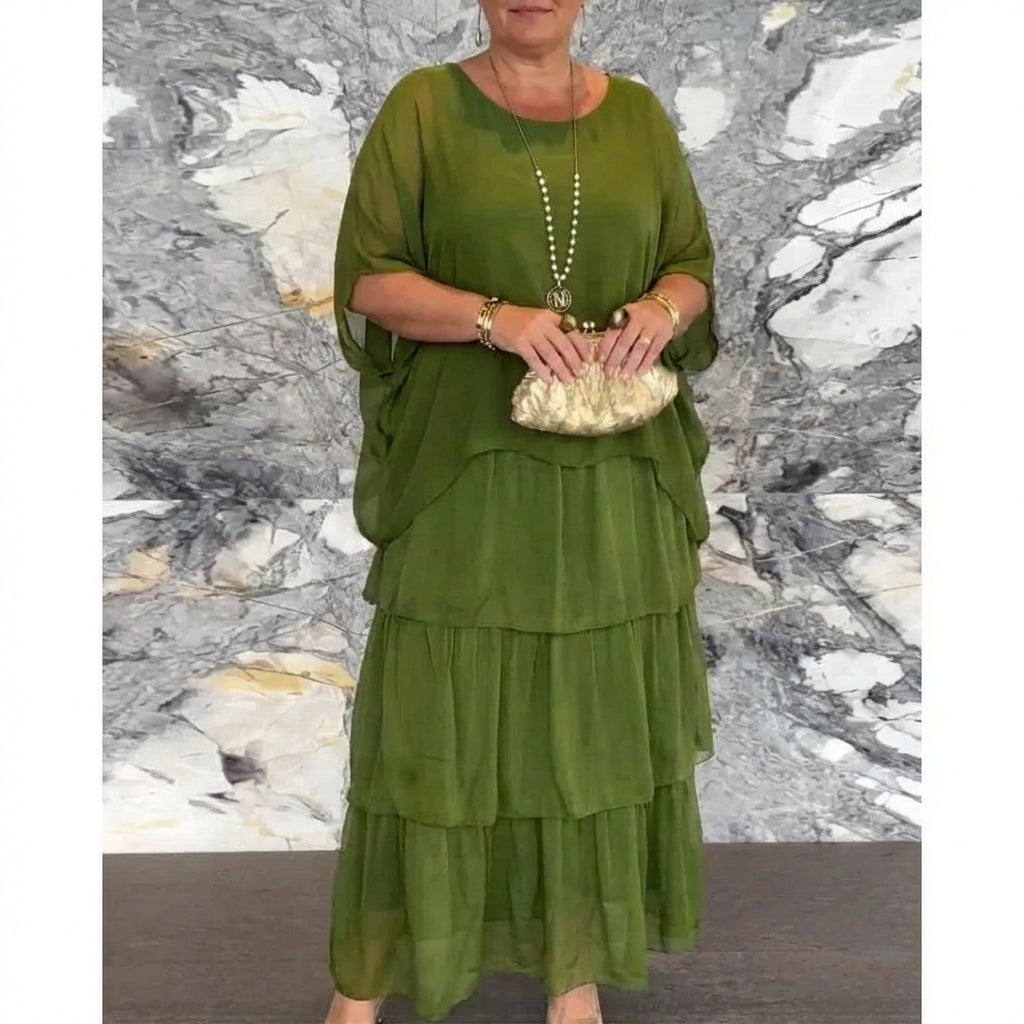 Anneliese | Lange en Vloeiende Elegante Jurk