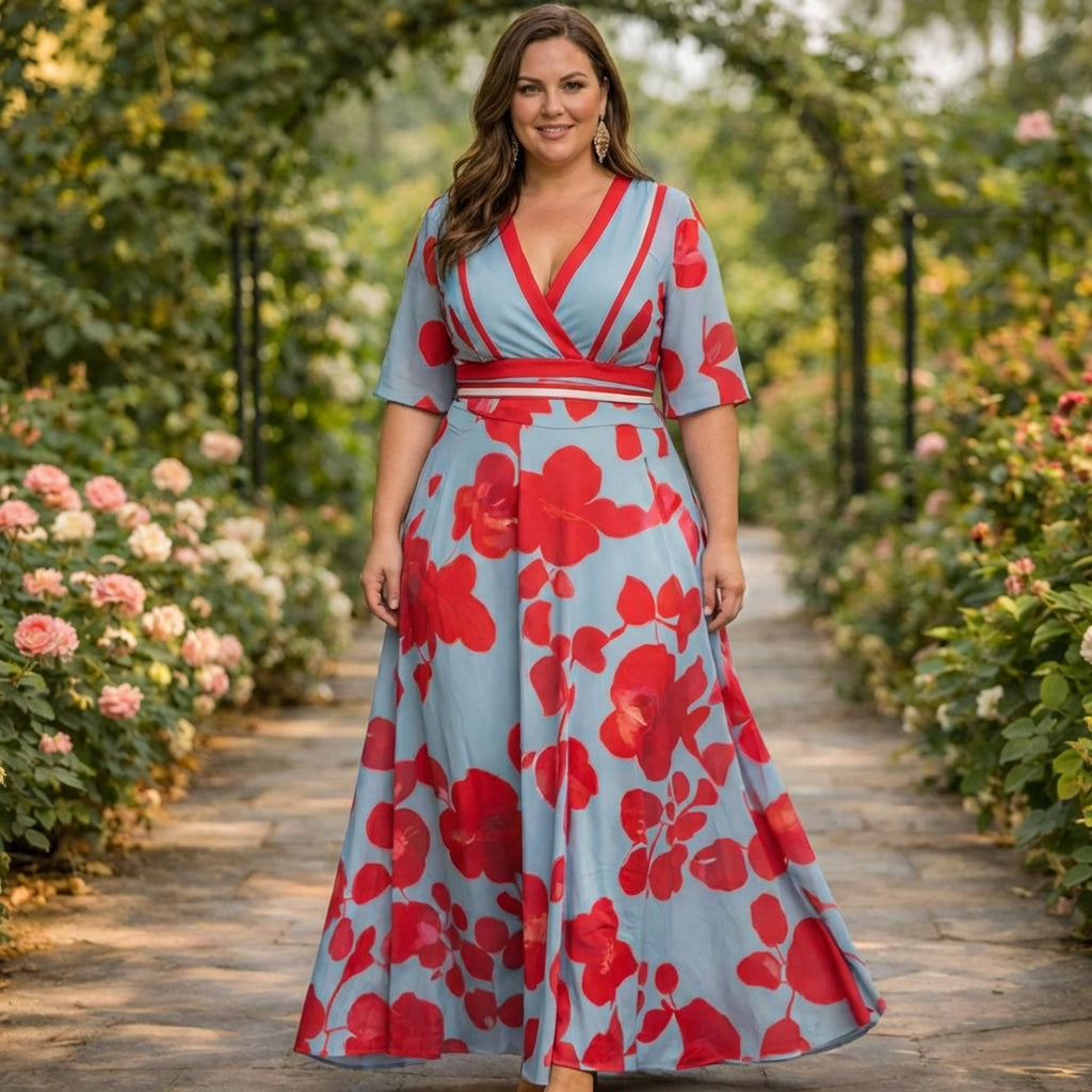 Coraline | Elegante Maxi-jurk