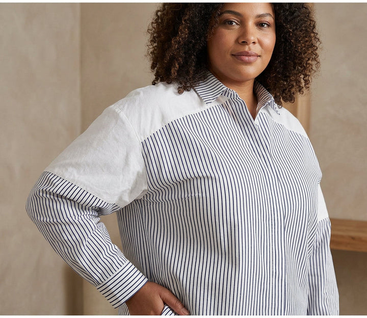 Eulalia - Pure Katoenen Digitale Geprinte Shirt voor Vrouwen