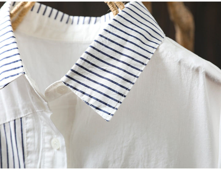 Eulalia - Pure Katoenen Digitale Geprinte Shirt voor Vrouwen