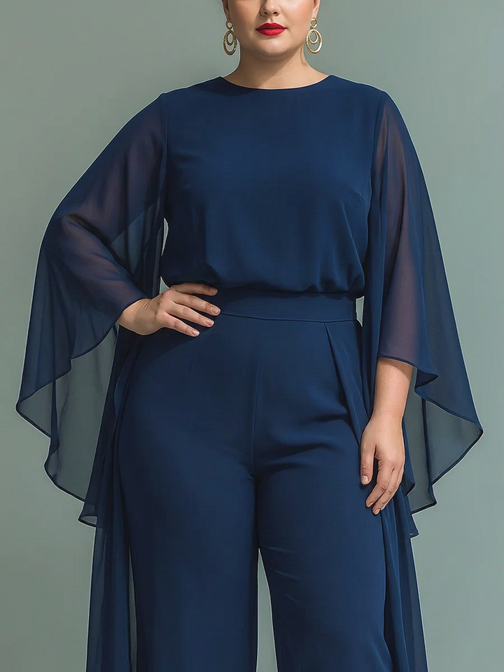 Lior | Elegante Vloeiende Avond Jumpsuit