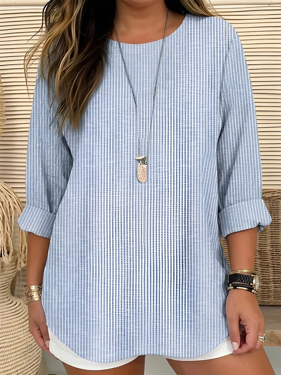 Romy | Gestreepte Blouse
