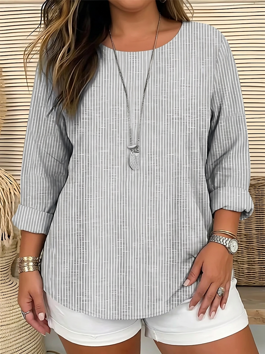 Romy | Gestreepte Blouse