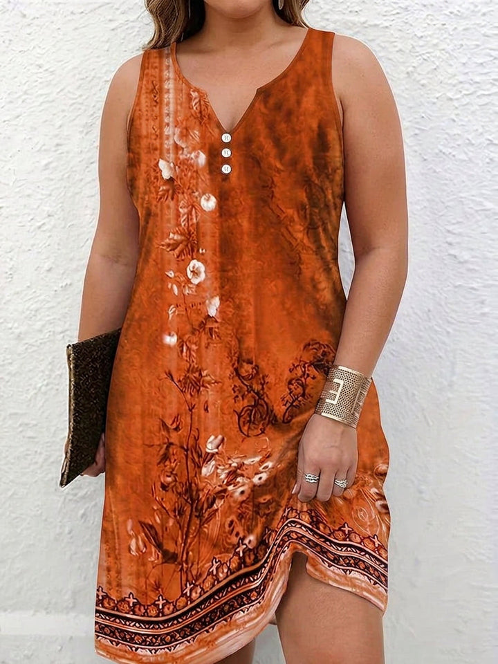 Beatrice – Tijdloze Mouwloze Mini Jurk