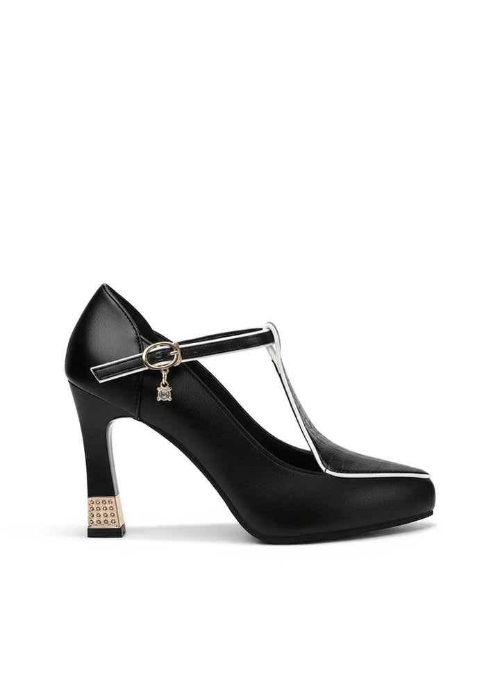 Monroe – T-Bar Sieraden Pumps