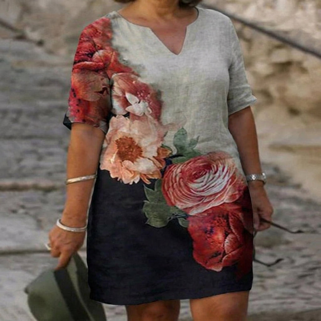 Cordelia V-hals Jurk: Verse Lente Elegantie