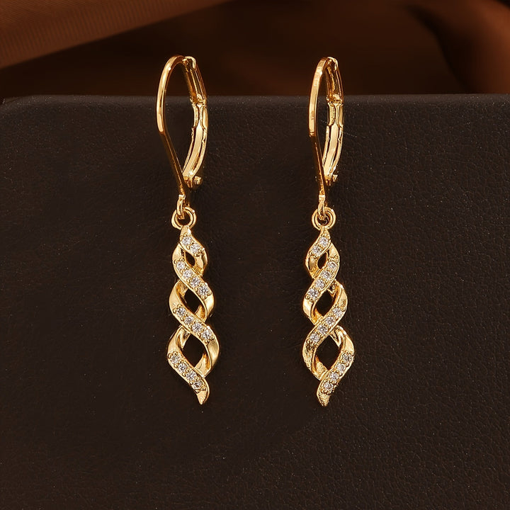 Vera Twist Ava Oorbellen | Goud