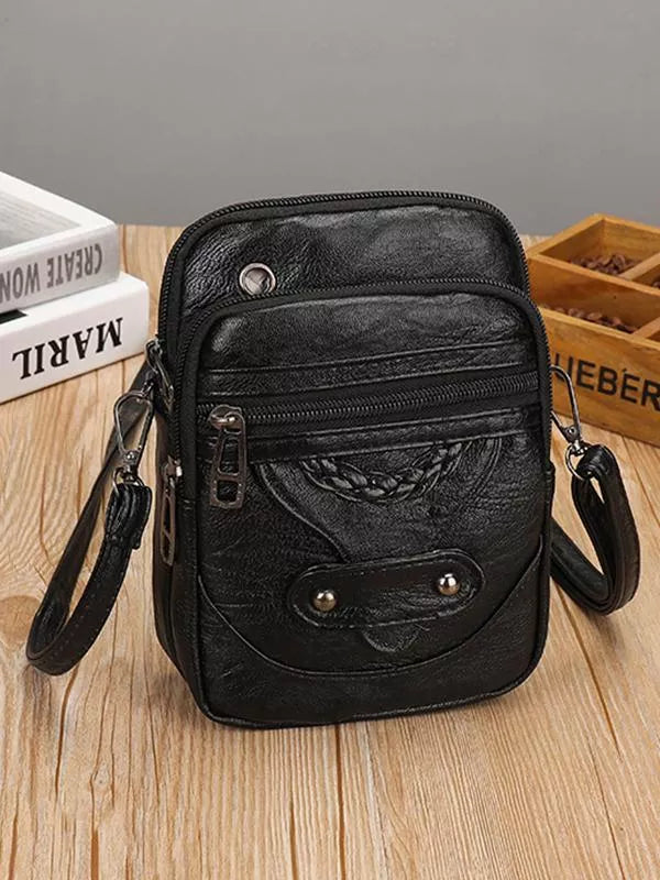 Liora - Vintage Leren Schoudertas