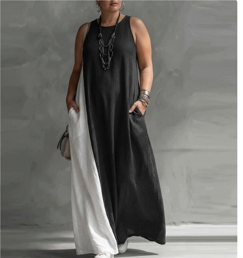 Persephone Off-Shoulder Jurk: Moderne Elegantie met Gemak