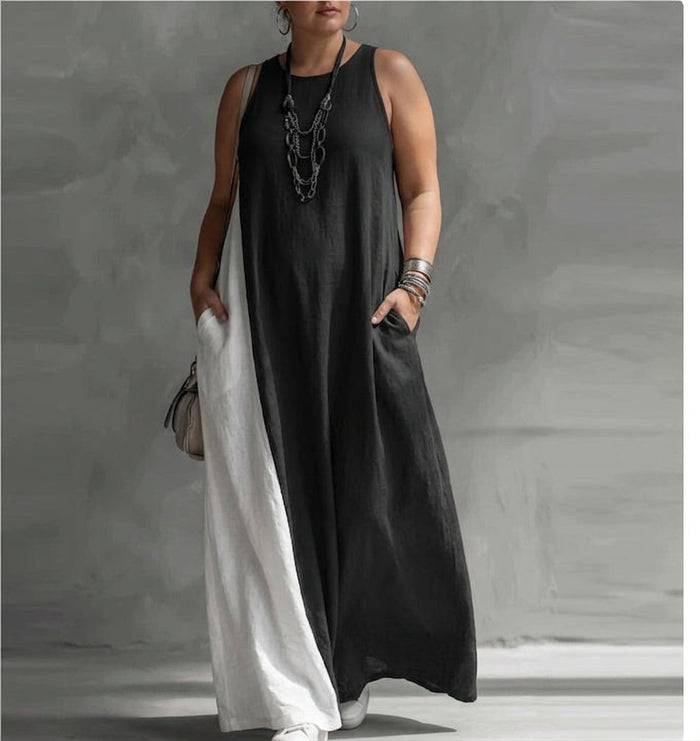 Persephone Off-Shoulder Jurk: Moderne Elegantie met Gemak