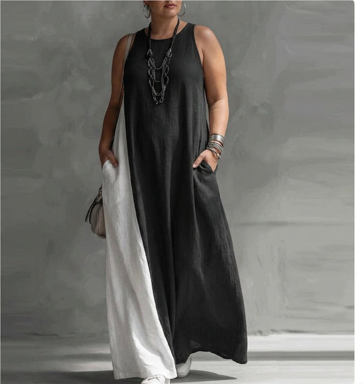 Persephone Off-Shoulder Jurk: Moderne Elegantie met Gemak